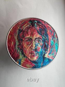 John Lennon Beatles American Silver Eagle 1oz. 999 Silver Dollar Coin