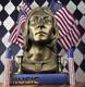 John Lennon Beatles Bust 1980 Neal Martz ESCO Bronze Tone Sculpture Life Size