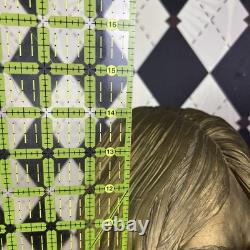 John Lennon Beatles Bust 1980 Neal Martz ESCO Bronze Tone Sculpture Life Size