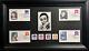John Lennon Beatles Custom 29x17 Collage with USPS First Day Cover Stamp Display