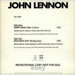 John Lennon Beatles Happy Xmas & Beautiful Boy Nm Geffen Dj-only 12 Phil Spector