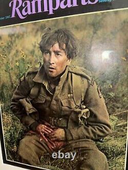 John Lennon/Beatles, How I Won The War, 1967 Ramparts Framed Magazine Cover14x17