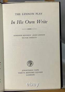 John Lennon Beatles In His Own Write Lennon Play 1968 1st UK HC DJ Jonathan Cape