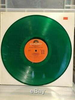 John Lennon Beatles Mega Rare Promo Custom Pressing Green Vinyl Milk And Honey