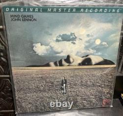 John Lennon / Beatles Mind Games MFSL STILL SEALED Audiophile Ltd # Vinyl LP