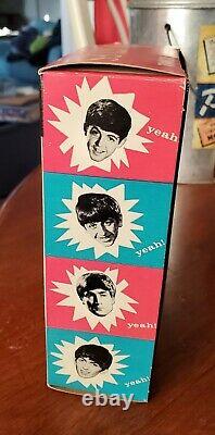 John Lennon Beatles Remco Doll Hair Guitar Box 1964 MiB Stunning
