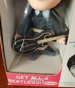 John Lennon Beatles Remco Doll Hair Guitar Box 1964 MiB Stunning