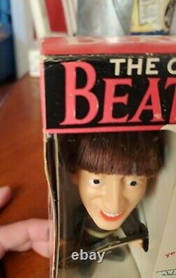 John Lennon Beatles Remco Doll Hair Guitar Box 1964 MiB Stunning