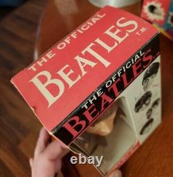 John Lennon Beatles Remco Doll Hair Guitar Box 1964 MiB Stunning