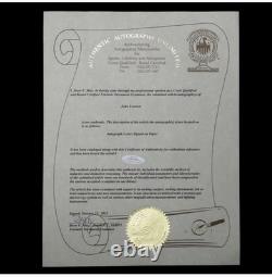 John Lennon Beatles Revolution Lyrics Handwritten Signed Autograph Museum Frame