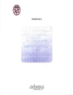 John Lennon Beatles Revolution Lyrics Handwritten Signed Autograph Museum Frame