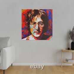 John Lennon Beatles Seven Canvas Wall Art Pop Art