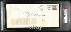 John Lennon Beatles Signed/Autographed NM-MT 8 Envelope PSA/DNA JSA 188509