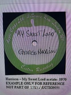 John Lennon/Beatles UK Apple Acetate for the single Happy Xmas (War is Over)