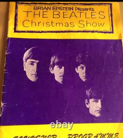 John Lennon Beatles autograph Christmas programme