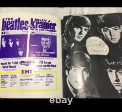 John Lennon Beatles autograph Christmas programme