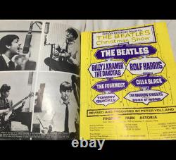 John Lennon Beatles autograph Christmas programme
