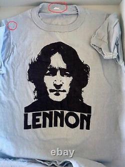 John Lennon Beatles earrings, shirt, cake topper, pins, card, keyring, playbill+