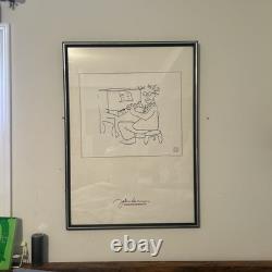 John Lennon Borrowed Time Self Portrait Piano Print Bag One Arts Beatles
