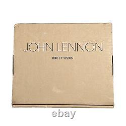 John Lennon Box of Vision CD and Book Set MINT CONDITION Beatles 793018222327