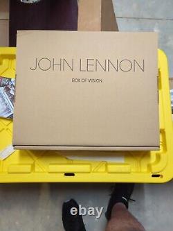 John Lennon Box of Vision CD and Book Set New CONDITION Beatles 793018222327