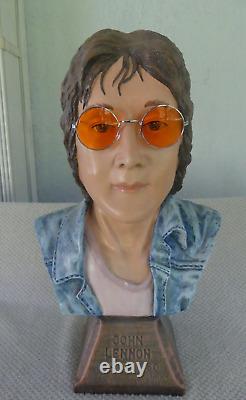 John Lennon Bust Statue Beatles