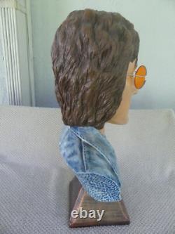John Lennon Bust Statue Beatles