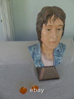 John Lennon Bust Statue Beatles