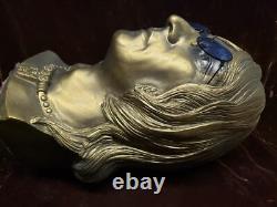 John Lennon Bust! The Beatles! 1980's Gold Color John Lennon Head Bust