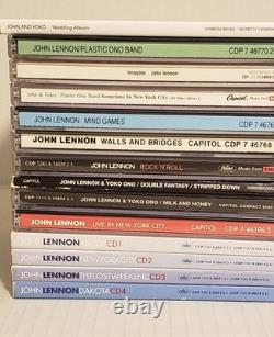 John Lennon CD collection, 25 different titles, studio, live, tributes, Julian +