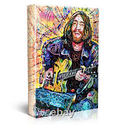 John Lennon Canvas Art Print, Beatles Singer Painting, Iconic Musician Artwork
