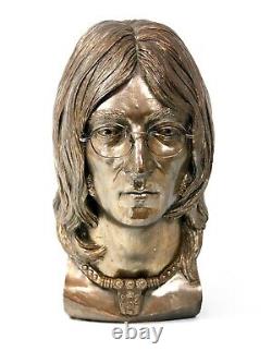 John Lennon Ceramic Bust Sculpture