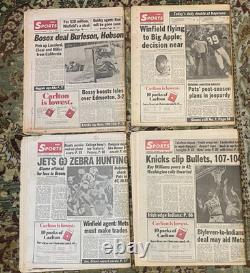 John Lennon December 1980 New York Post Newspaper Bundle The Beatles