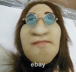John Lennon Doll Beatles ONE OF A KIND Puppet life like Wine holder CUSTOM GIFT
