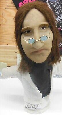John Lennon Doll Beatles ONE OF A KIND Puppet life like Wine holder CUSTOM GIFT