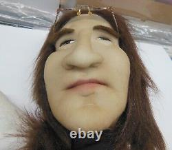 John Lennon Doll Beatles ONE OF A KIND Puppet life like Wine holder CUSTOM GIFT