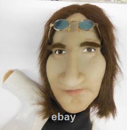 John Lennon Doll Beatles ONE OF A KIND Puppet life like Wine holder CUSTOM GIFT