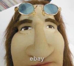 John Lennon Doll Beatles ONE OF A KIND Puppet life like Wine holder CUSTOM GIFT