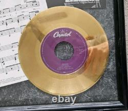 John Lennon Estate Beatles Imagine Limited Edition 24 Kt. Gold Plated Record