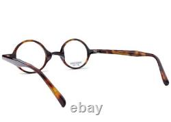 John Lennon Eyeglasses Frame JL-6017 C2 Brown Demi Round Saddle Bridge Japan