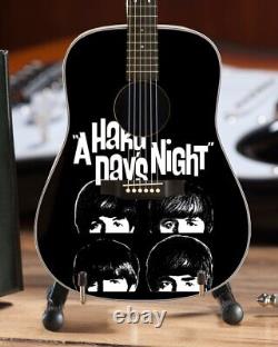 John Lennon Fab Four Tribute Mini Replica Guitar (FF-004) & A Hard Days Night