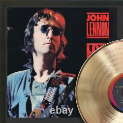 John Lennon Framed wood Legends Of Music LP Record Display #2. C3