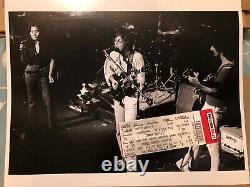 John Lennon Frank Zappa Fillmore East Concert 11x14 Photo original negative 1971