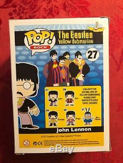 John Lennon Funko Pop The Beatles Pop Rock Vaulted Retired Rare