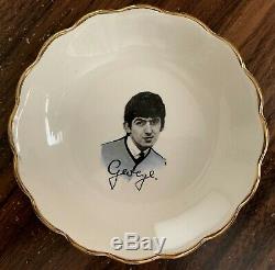 John Lennon & George Harrison Candy Dish 1964 Washington Pottery The Beatles
