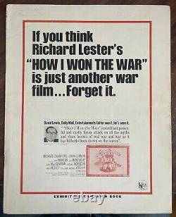 John Lennon How I Won The War Exhibitors Book Uk And Sheet 1967 The Beatles