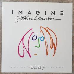 John Lennon IMAGINE Poster Promo Album Flat 2 Sided 12x12 Lot of 32 The Beatles