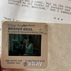 John Lennon Imagine 1988 Press Kit -Beatles Warner Bros 8x10 Photos withSlide