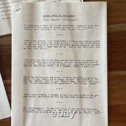 John Lennon Imagine 1988 Press Kit -Beatles Warner Bros 8x10 Photos withSlide