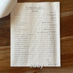 John Lennon Imagine 1988 Press Kit -Beatles Warner Bros 8x10 Photos withSlide